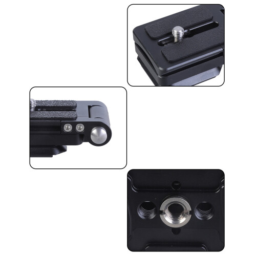 Camera Quick Release Plate Extendable L Bracket with Multiple 2