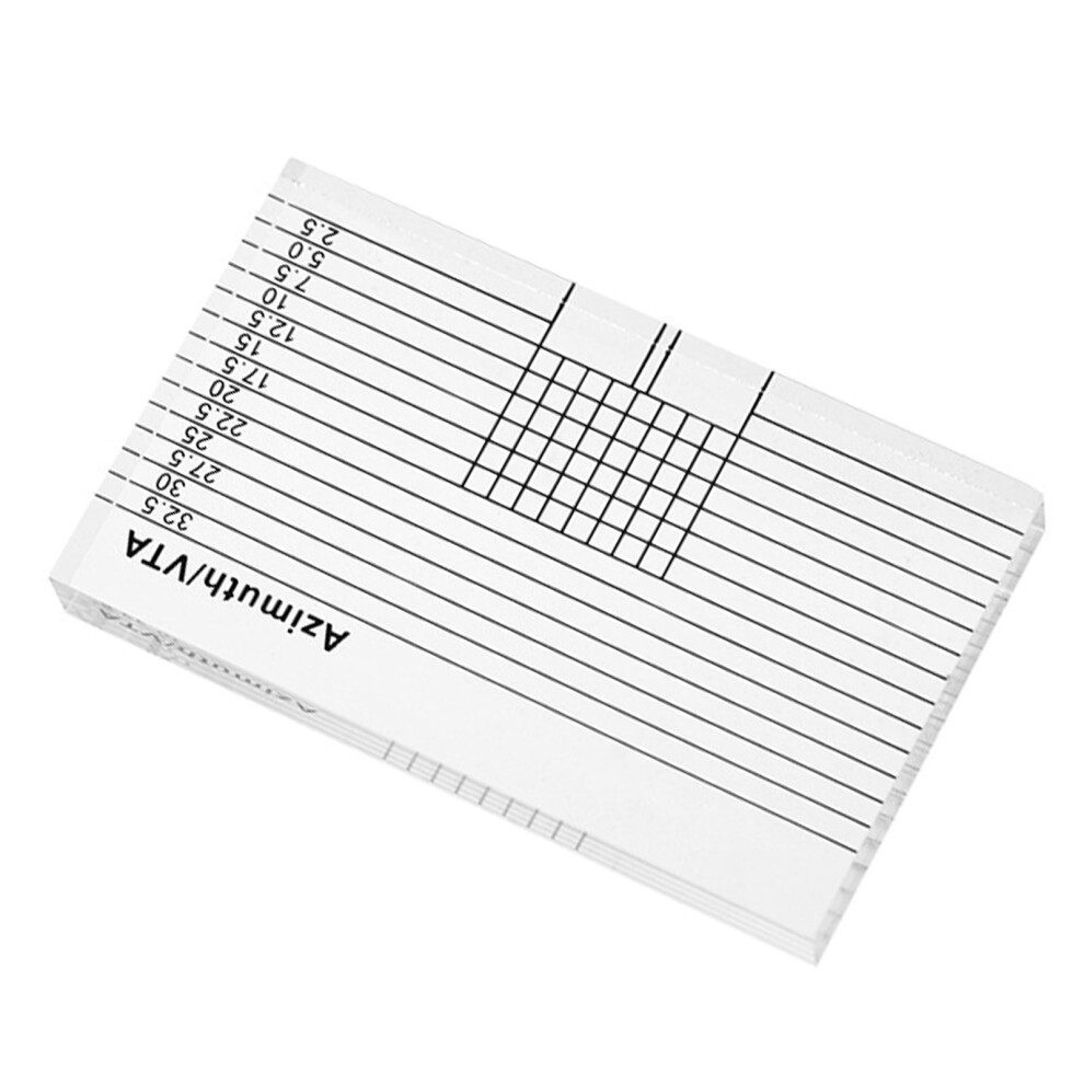 Record Player Measuring Tool Phono Tonearm Ruler Alignment 7732000005015