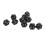 10PCS Polyhedral Dice Set Plastic Lightweight 20 4