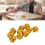 10PCS Polyhedral Dice Set Plastic Lightweight 20 11