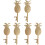 3 Pieces Card Bottle Openers Material Pineapple Man 2