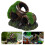 Large Fish Tank Decorations Resin Broken Barrel Multi 1pcs 10