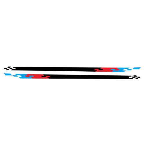 Universal Car Sticker Three Colors Strip Style