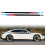 Universal Car Sticker Three Colors Strip Style 3