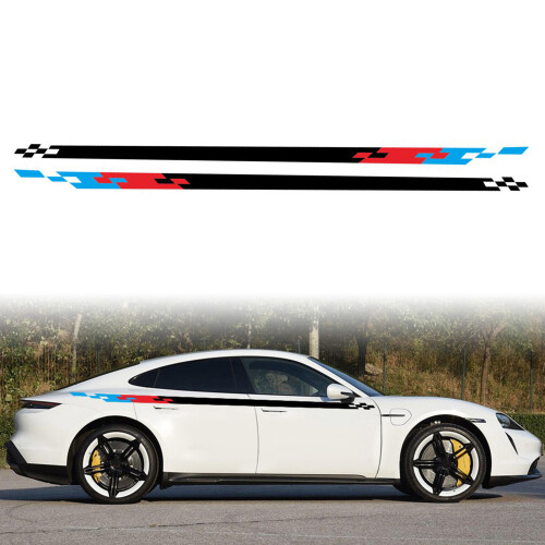 Universal Car Sticker Three Colors Strip Style 2