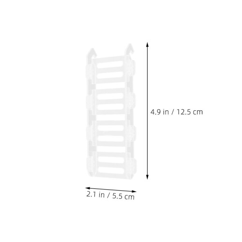 Fun Small Pet Ladder Part Acrylic Transparent 1pcs 1