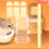 Fun Small Pet Ladder Part Acrylic Transparent 1pcs 5