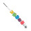 Teeth Care Parrot Chewing Toy Multi Colored 1set 9.8x0.8in 6