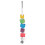 Teeth Care Parrot Chewing Toy Multi Colored 1set 9.8x0.8in 9