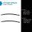 TRQ Rear Outer Brake Hose Compatible with 2006-2021 BMW 4