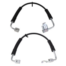 TRQ voorremslangset compatibel met Jeep Wrangler uit 2008-2010
