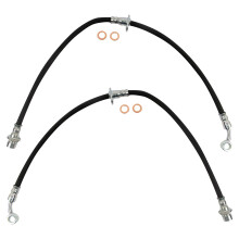 TRQ voorremslangset compatibel met Honda Civic uit 2001-2005