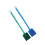 2pcs Brush Aquarium Plastic Random Color For 1