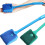 2pcs Brush Aquarium Plastic Random Color For 4