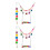 2 Sets Bird Toy Parakeets Cage Accessories Bite-Resisting Cockatiel 7
