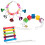 2 Sets Bird Toy Parakeets Cage Accessories Bite-Resisting Cockatiel 1