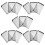 Practical Filter Media Bag Polyester 15pcs 6