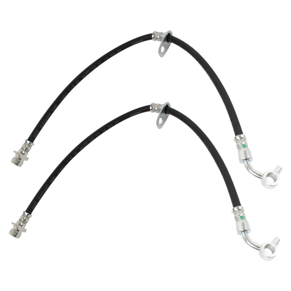 Trq Rear Brake Hose Set Compatible With 20052006 Honda Crv 195591637350