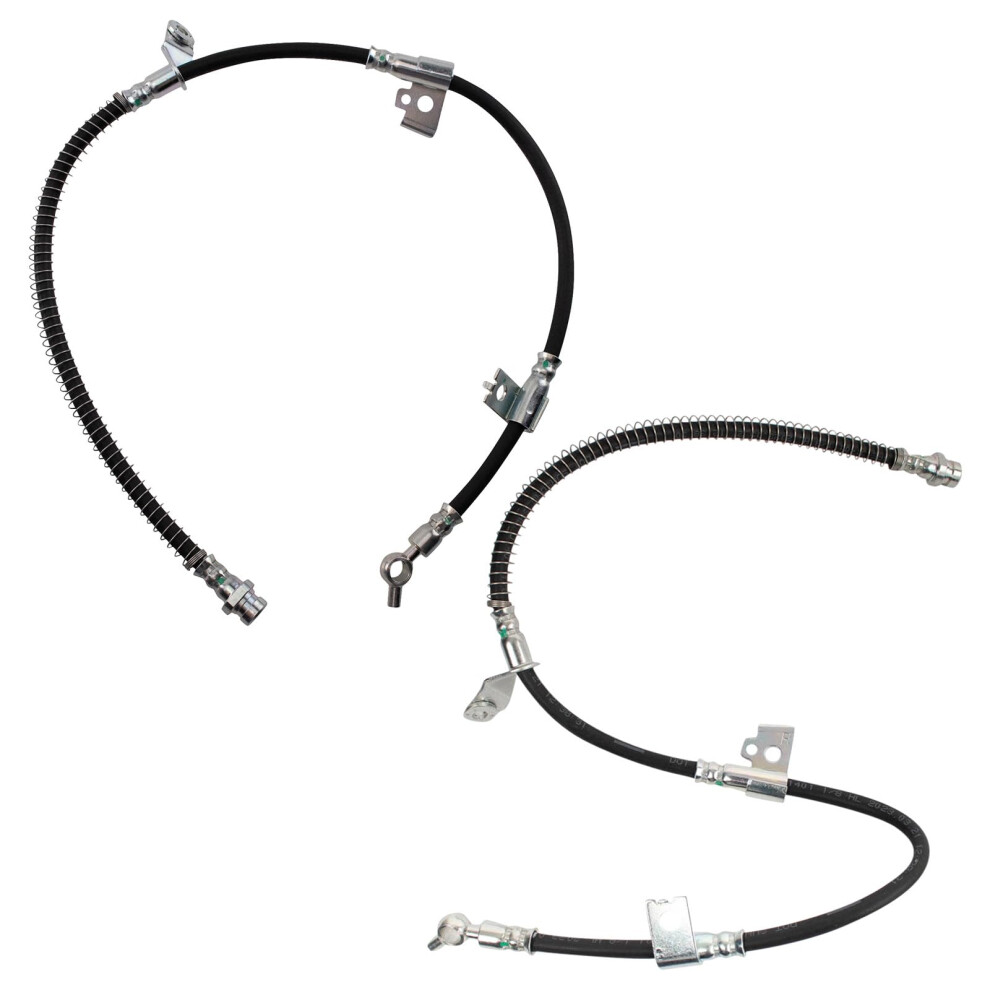 Trq Front Brake Hose Set Compatible With 20062011 Hyundai Azera 20062010 Sonata 195591637992