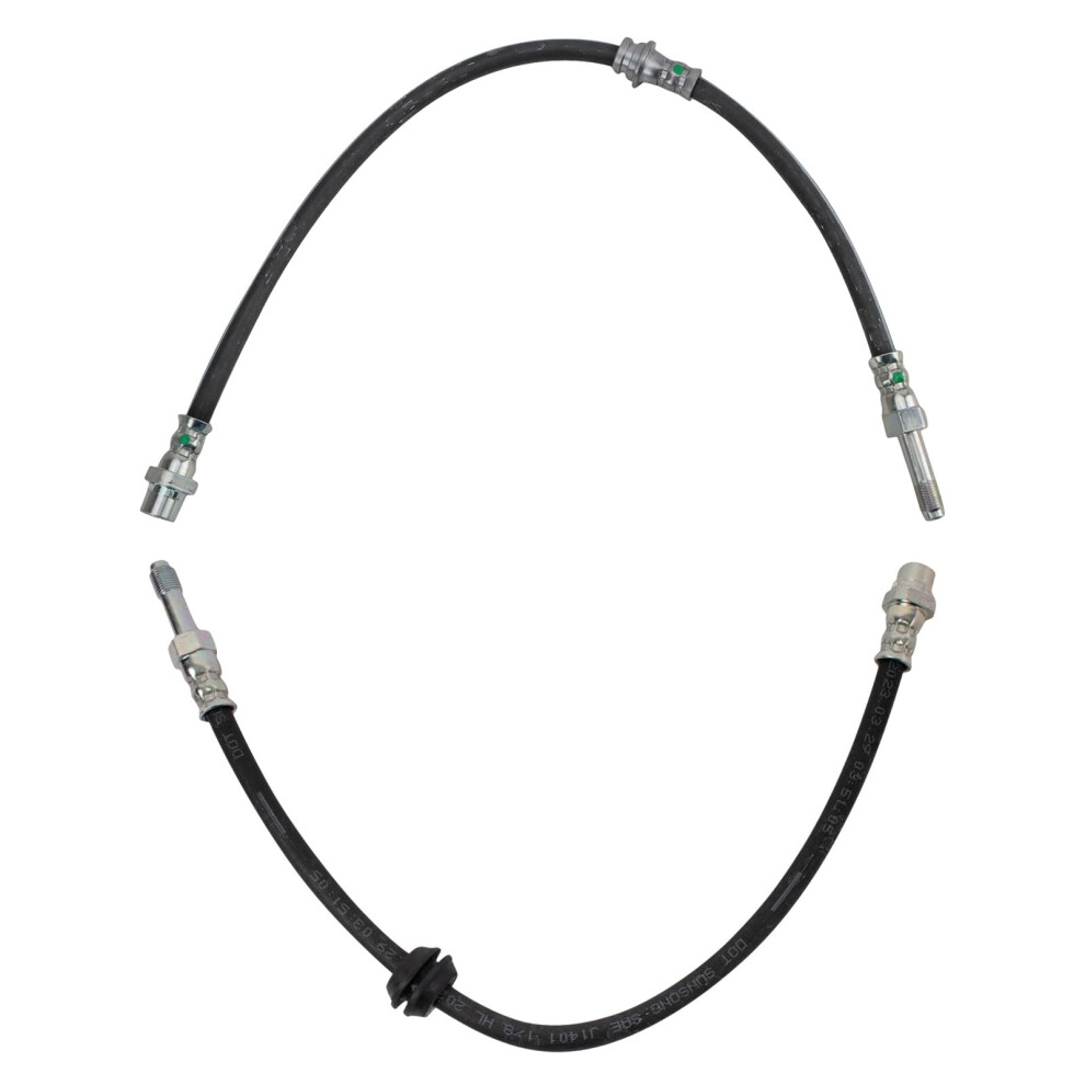 Trq Front & Rear Brake Hose Set Compatible With 2000 Bmw 323Ci 19992000 323I 20012006 325Ci 20012005 325I 328Ci 328I 1999 328Is 330Ci 330I 195591639194