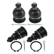 TRQ Oberer und unterer Kugelgelenksatz vorne auf der Fahrer- und Beifahrerseite, kompatibel mit Acura CL 20012003 und 19992003 TL
