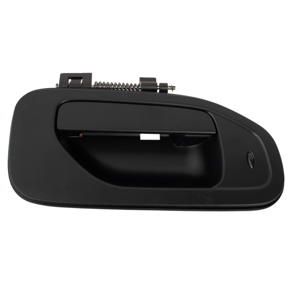 Trq Front Right Exterior Door Handle Primed Passenger Side Compatible With 20152018 Chevrolet City Express 20132021 Nissan Nv200 Black 195591540926