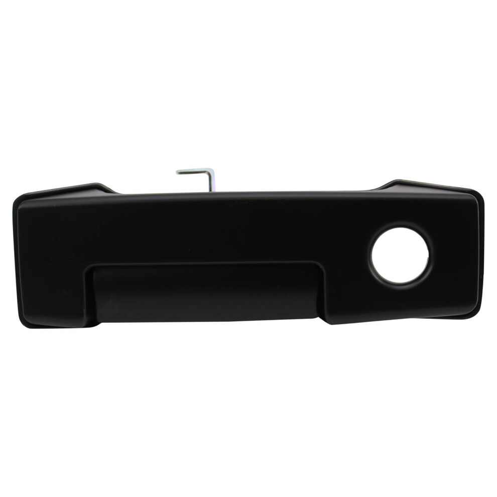 Trq Left Side Sliding Door Exterior Door Handle Primed Drivers Side Compatible With 20152018 Chevrolet City Express 20132021 Nissan Nv200 Black 195591540933