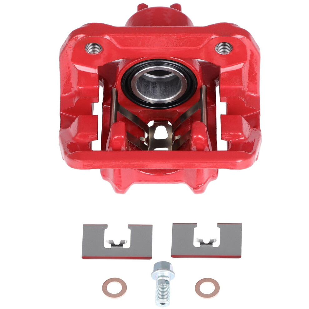 Scitoo Rear Right Brake Caliper With Bracket 19B6887 Compatible For Acura Rdx 20132018 For Honda Crosstour 20122015 For Honda Crv 20072016 Red 198519819791