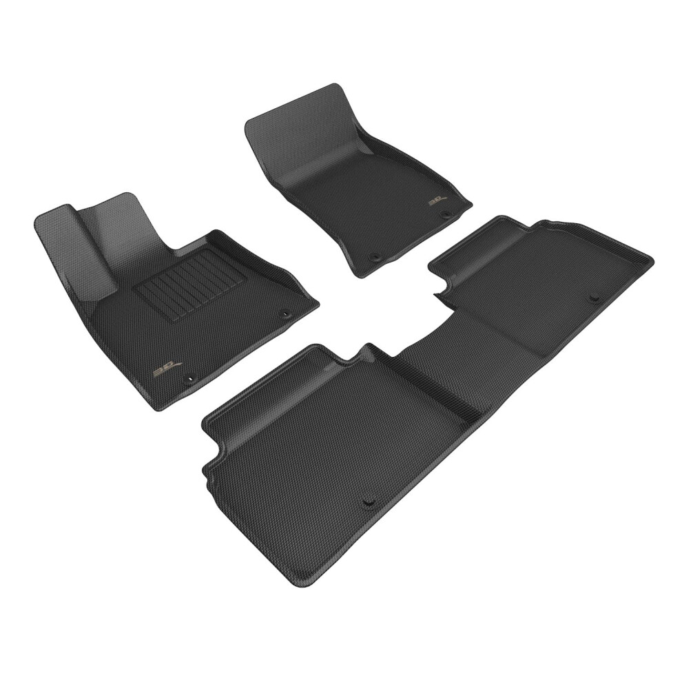 3D Maxpider Custom Fit Kagu Floor Mat Compatible With Genesis G80 20232025 Full Set Black 190204061607