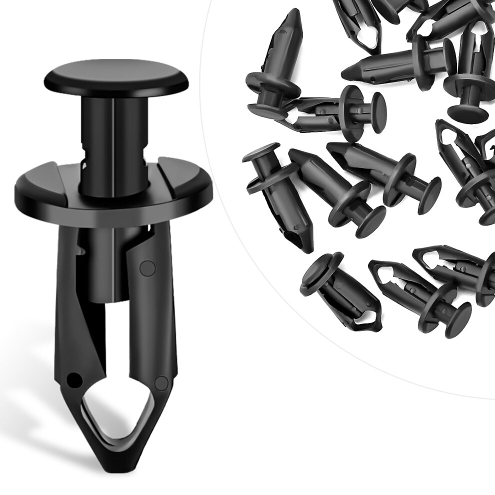 Gooacc 50Pcs Fender Clips Body Rivets Engine Under Cover Splash Shield Guard Clips For Honda 90653Hc4900 Gm 21075686 7661855 840323909990