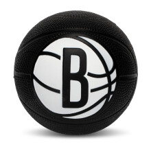 Franklin Sports NBA Brooklyn Nets Mini Pallacanestro in Schiuma per Bambini 5,5 Pollici Pallacanestro Giocattolo per sopra la Porta Mini Cerchi p