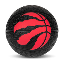 Franklin Sports NBA Toronto Raptors Mini Foam Basketball - Kids 5.5" Inch Toy Basketball for Over The Door + Mini Indoor Hoops - NBA Fan Shop Soft Foa