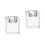 2 Pieces Crystal Candlestick Cube Home Table Decoration Ornament 4