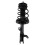 TRQ Front Left Complete Strut & Coil Spring Assembly Drivers Side Compatible with 2013-2018 Lexus ES300h ES350 1