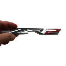 1 stk. Bagklap bagklap ZR2 emblem klistermrke 3D badge udskiftning til 2019+ Colorado (Chrome)