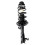 TRQ Front Left Complete Strut & Coil Spring Assembly Drivers Side Compatible with 2011-2015 Honda CR-Z 1