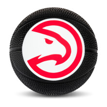 Franklin Sports NBA Atlanta Hawks Mini Foam Basketball - Kids 5.5" Inch Toy Basketball for Over The Door + Mini Indoor Hoops - NBA Fan Shop Soft Foam