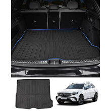 Powerty Trunk Mat Compatible for Mercedes-Benz GLC 2023 2024 2025 Accessories Cargo Mat All Weather Cargo Liner Rear Trunk Mat