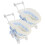 Cute Woven Basket Trolley Shaped Pp 2pcs 1