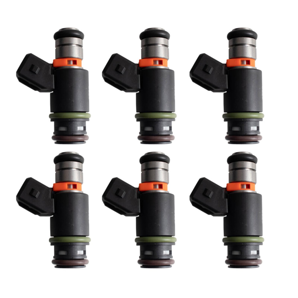 Trq Fuel Injector Set Compatible With 19972000 Volkswagen Eurovan 19992001 Golf Jetta 195591588591