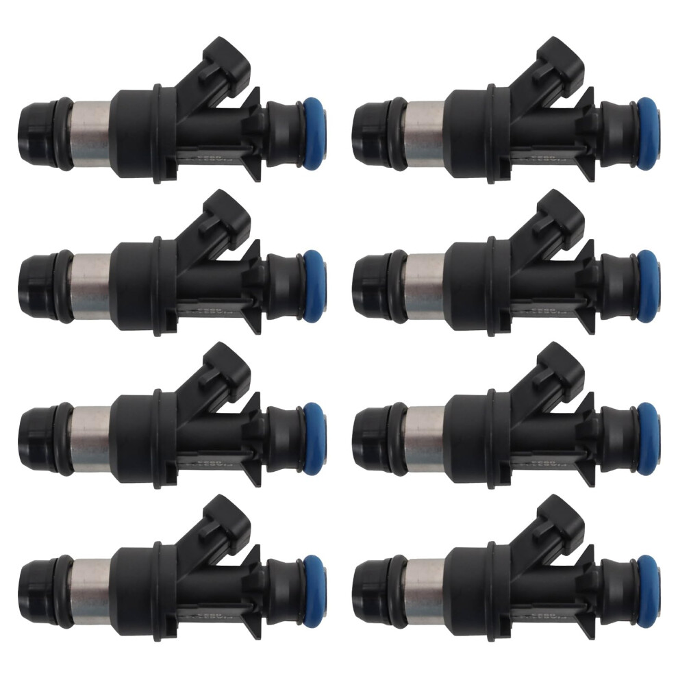 Trq Fuel Injector Set Compatible With 19992000 Chevrolet Silverado 1500 1999 Silverado 2500 Gmc Sierra 1500 Sierra 2500 195591588300