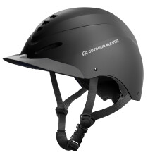 OutdoorMaster Casque d'quitation avec pare-soleil et excellente ventilation, casque de scurit rglable pour hommes, femmes et jeunes