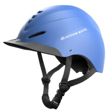 OutdoorMaster Casque d'quitation avec pare-soleil et excellente ventilation, casque de scurit rglable pour hommes, femmes et jeunes