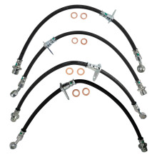 TRQ-Bremsschlauchsatz vorne und hinten, kompatibel mit Acura TL 20042008