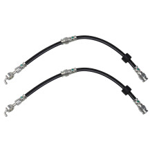 TRQ Vorderradbremsschlauch-Set, kompatibel mit 19992003 Mazda Protege 20022003 Protege5
