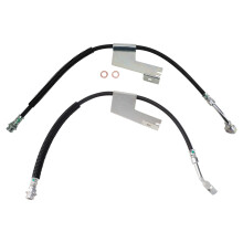 TRQ Vorderradbremsschlauch-Set, kompatibel mit 19962002 Chevrolet Express 2500 Express 3500 1996 G30 GMC G3500 Savana 2500 Savana 3500