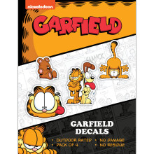 Garfield Odie & Pooky Aufkleber Set mit 4 Garfield-Vinylaufklebern fr Wasserflaschen, Laptops, Autos, LKWs, wasserdichte Stostangenaufkleber