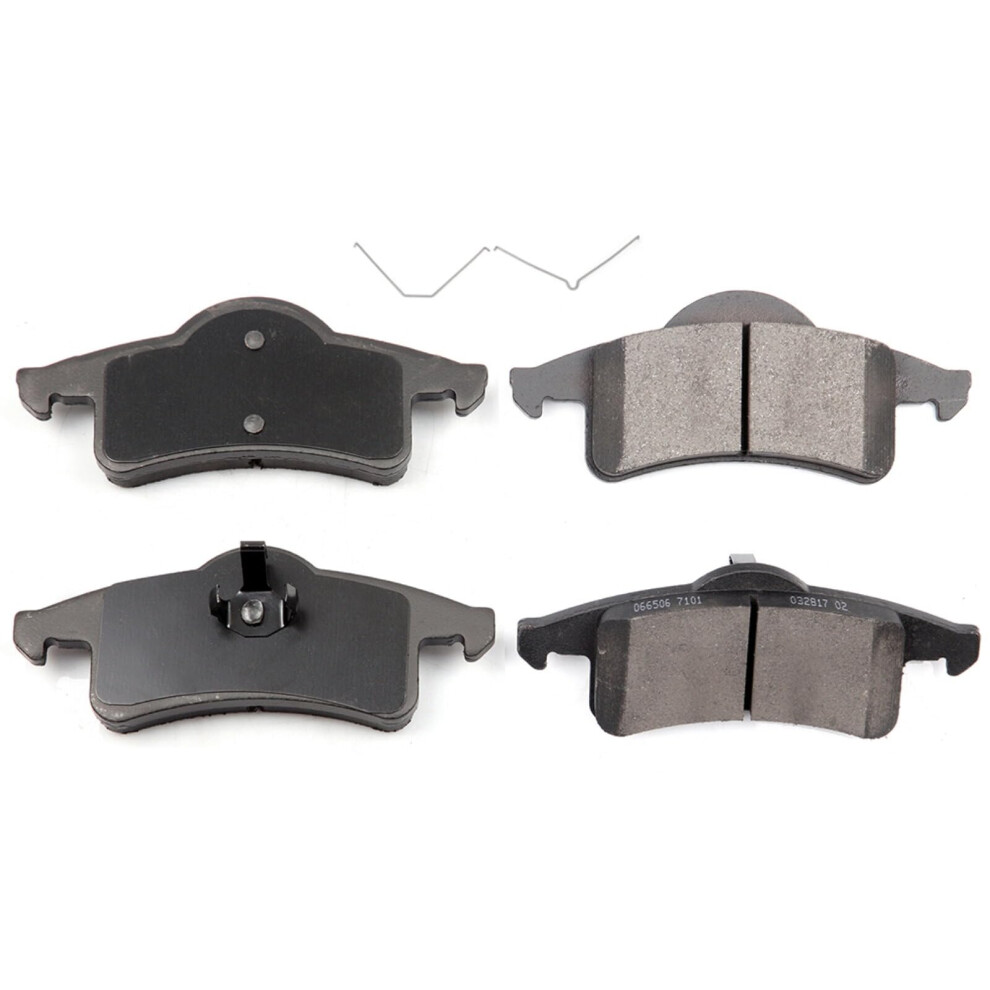 Eccpp D7917661 Rear Ceramic Disc Brake Pad Set Fit For Jeep For Grand Cherokee 19992004 840342733606