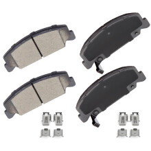 ECCPP D865-7740 Keramik-Scheibenbremsbelag-Set hinten, passend fr Acura MDX 20012006, fr Honda Odyssey 20022004, fr Honda Pilot 20032008