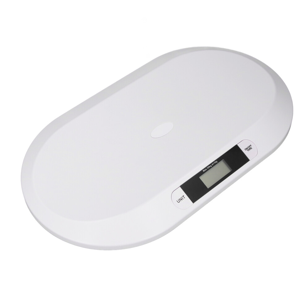 Digital Toddler & Pet Scale, 20kg/44lb, 5x32.2cm, Accurate
